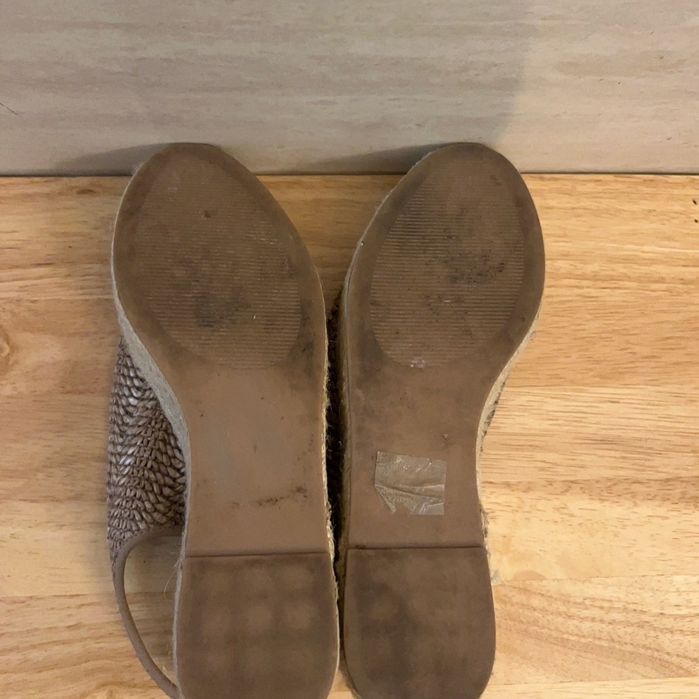 Steven By Steve Madden Courage Espadrille wedge Sandal Woven Raffia Material - Picture 12 of 13